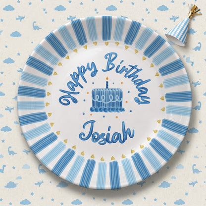 Personalized Birthday Plate Gift P43GAM0