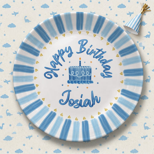 Personalized Birthday Plate Gift P43GAM0