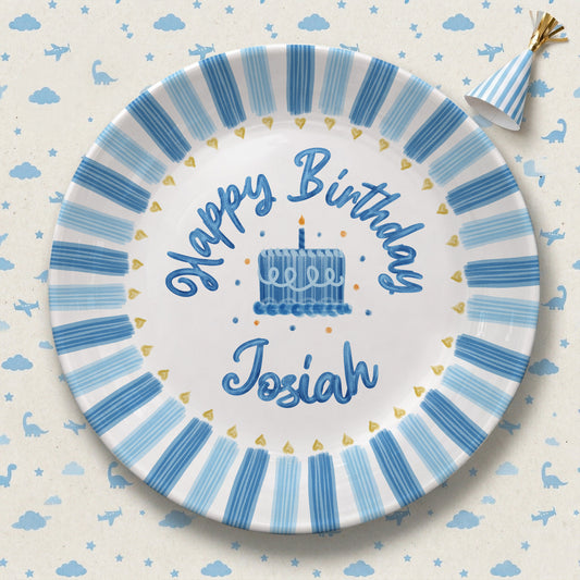 Personalized Birthday Plate Gift P43GAM0