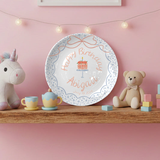 Personalized Birthday Plate Gift P1235ER0