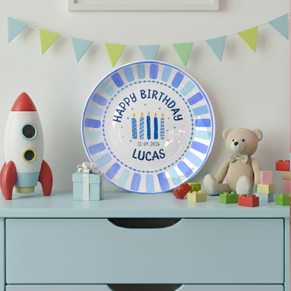 Personalized Birthday Plate Gift P39Z5J0