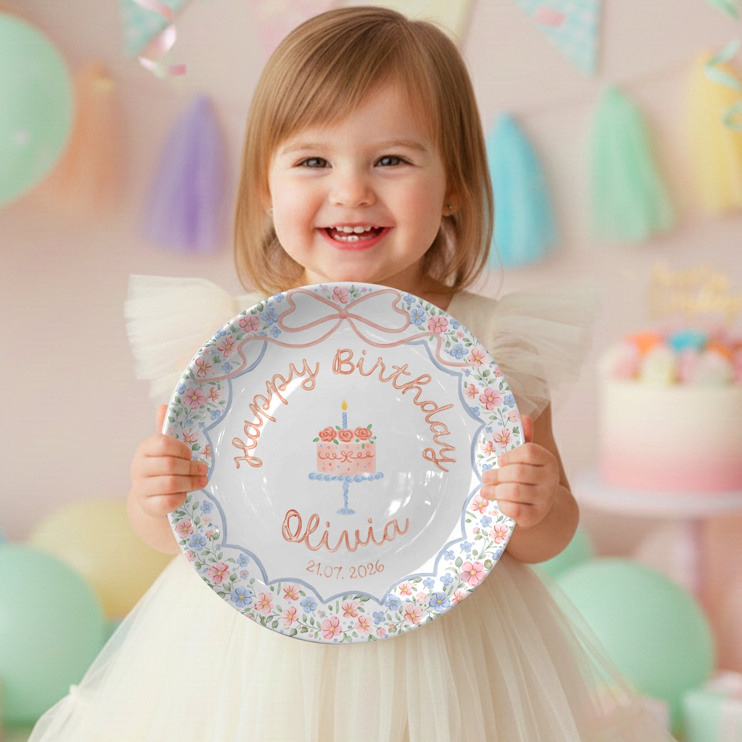 Personalized Birthday Plate Gift P228EAZ0