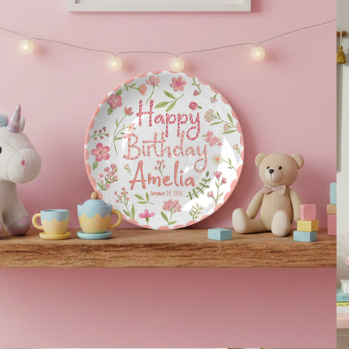 Personalized Birthday Plate Gift P3147CQ0