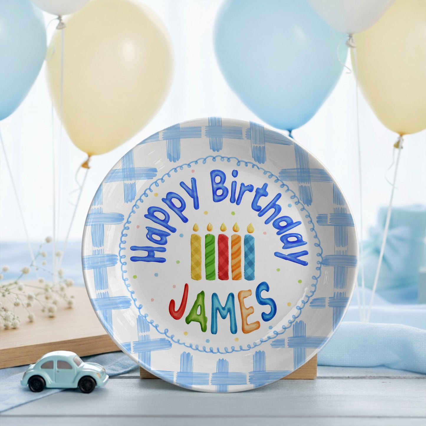 Personalized Birthday Plate Gift P228AM00