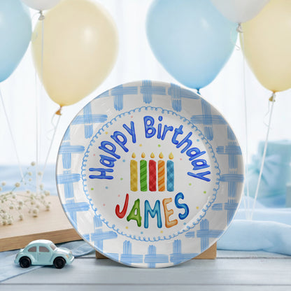 Personalized Birthday Plate Gift P228AM00