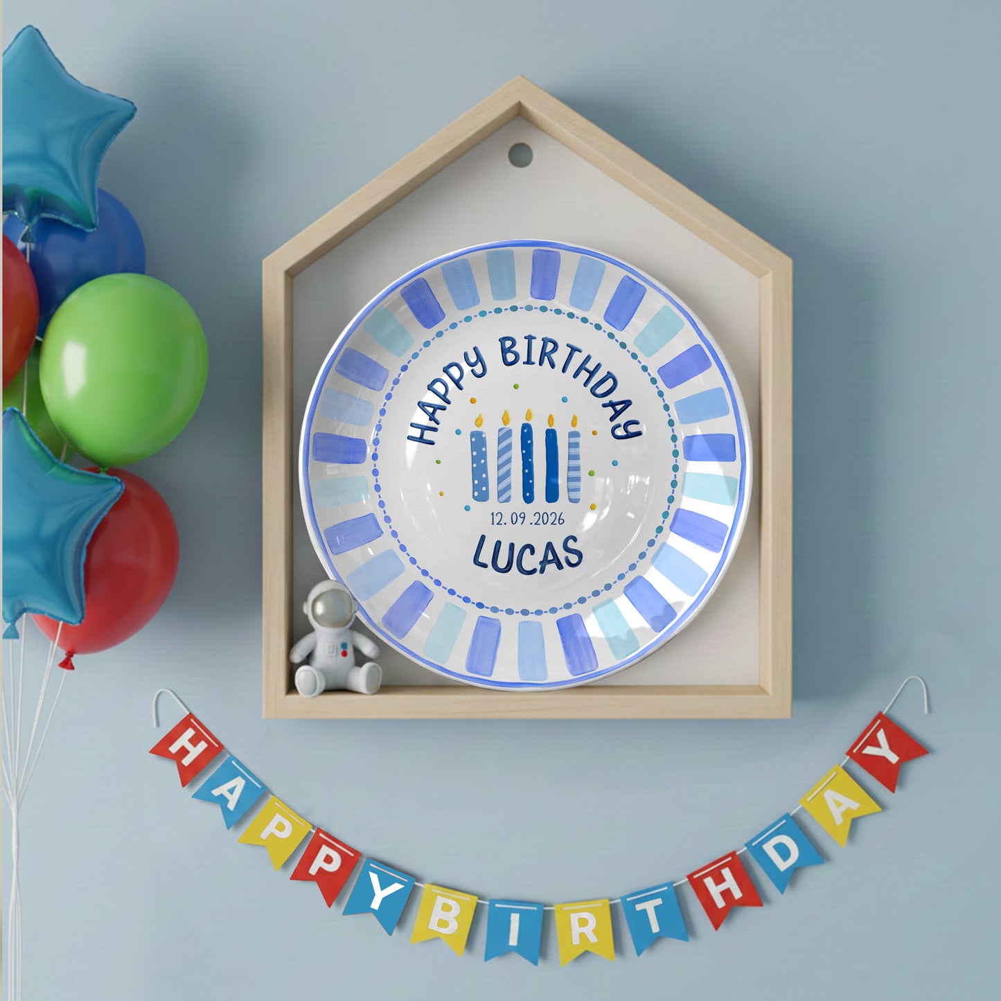 Personalized Birthday Plate Gift P39Z5J0