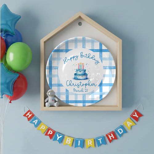 Personalized Birthday Plate Gift P92ILP0