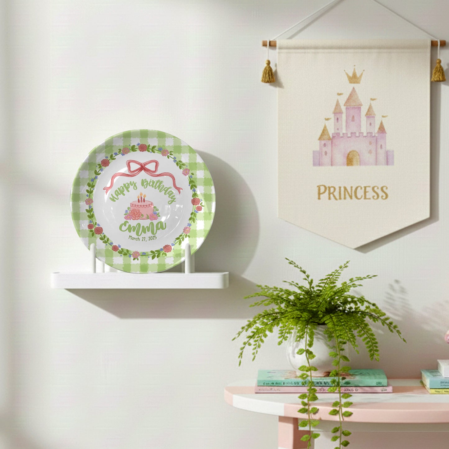 Personalized Birthday Plate Gift P16YEE0