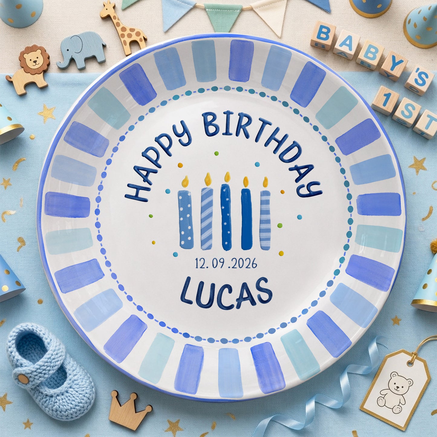 Personalized Birthday Plate Gift P41OTC0