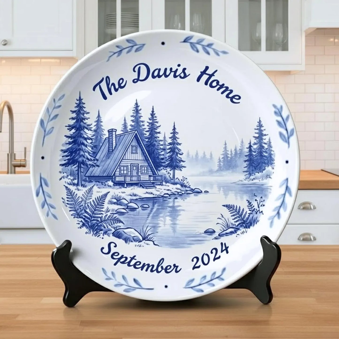 Personalized House Plate Decorative D1226MFT0