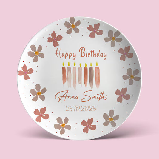 Personalized Birthday Plate Gift D925HRY0