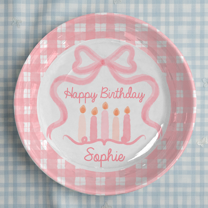Personalized Birthday Plate Gift P119LYX0