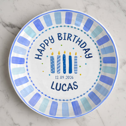 Personalized Birthday Plate Gift P39Z5J0