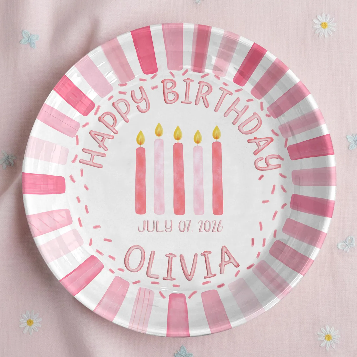 Personalized Birthday Plate Gift P427CYE0
