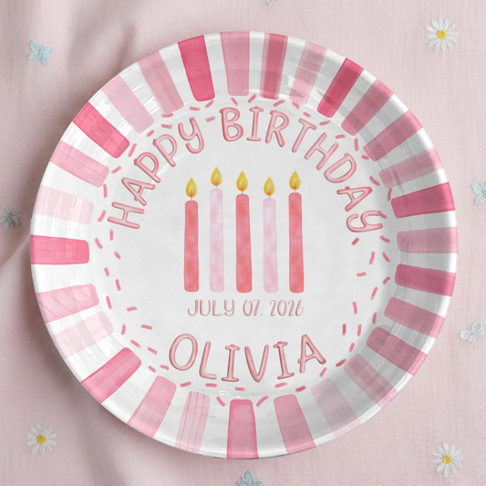 Personalized Birthday Plate Gift P427CYE0