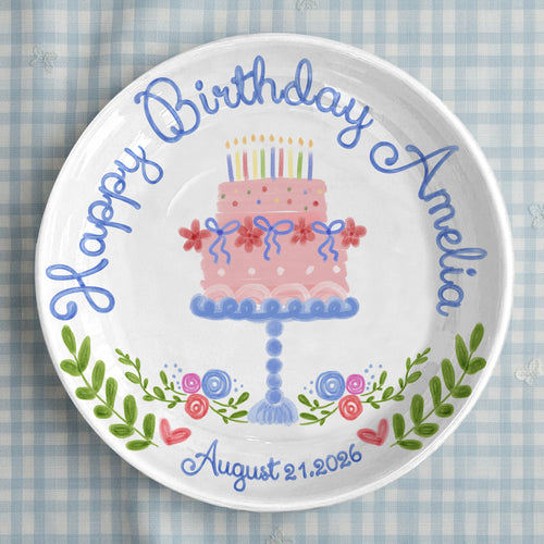 Personalized Birthday Plate Gift P3261XR0