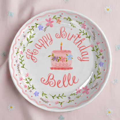 Personalized Birthday Plate Gift P123CPI0