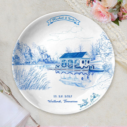 Personalized House Plate Decorative P1020CAA0
