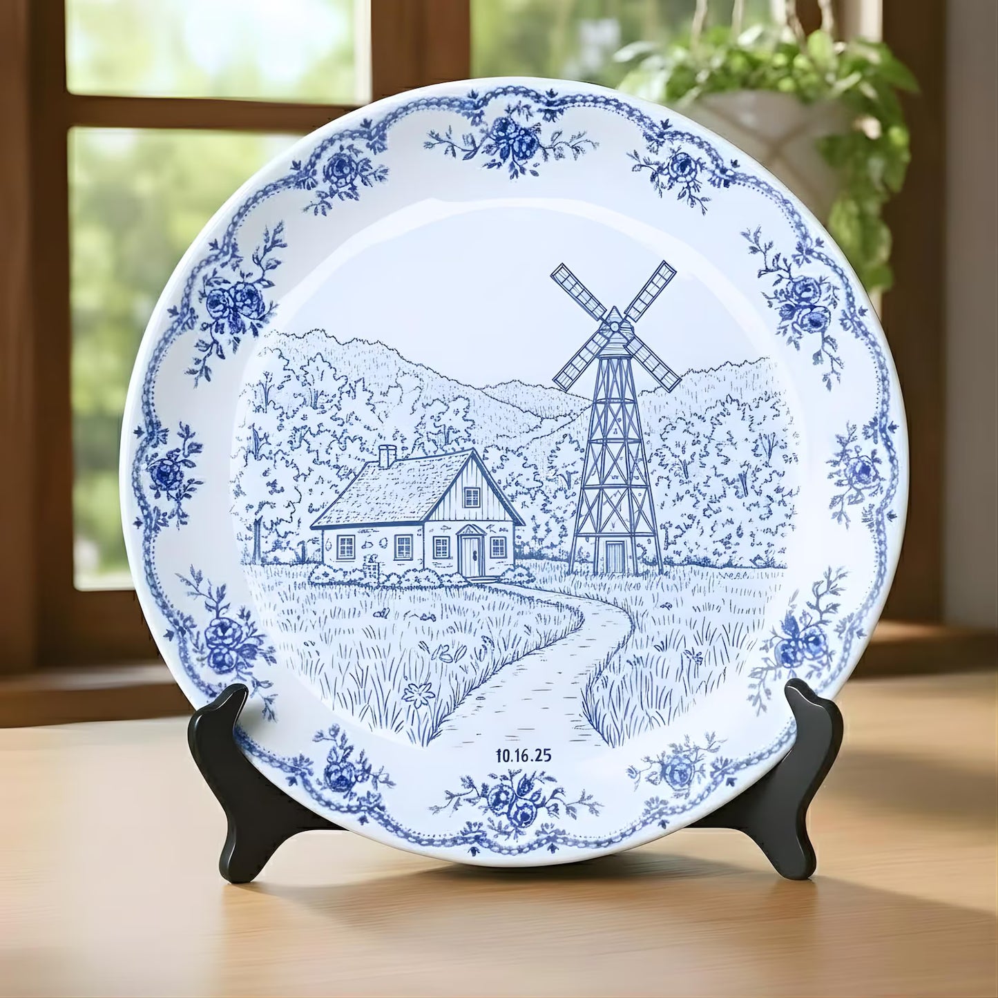 Personalized House Plate Decorative P11265CX0