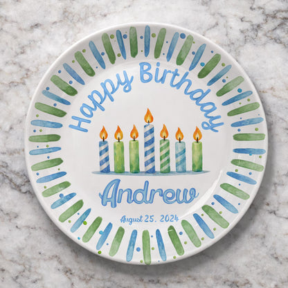 Personalized Birthday Plate Gift P1139QZ0