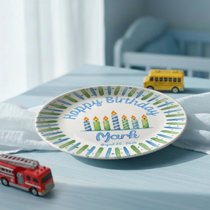 Personalized Birthday Plate Gift P1139QZ0