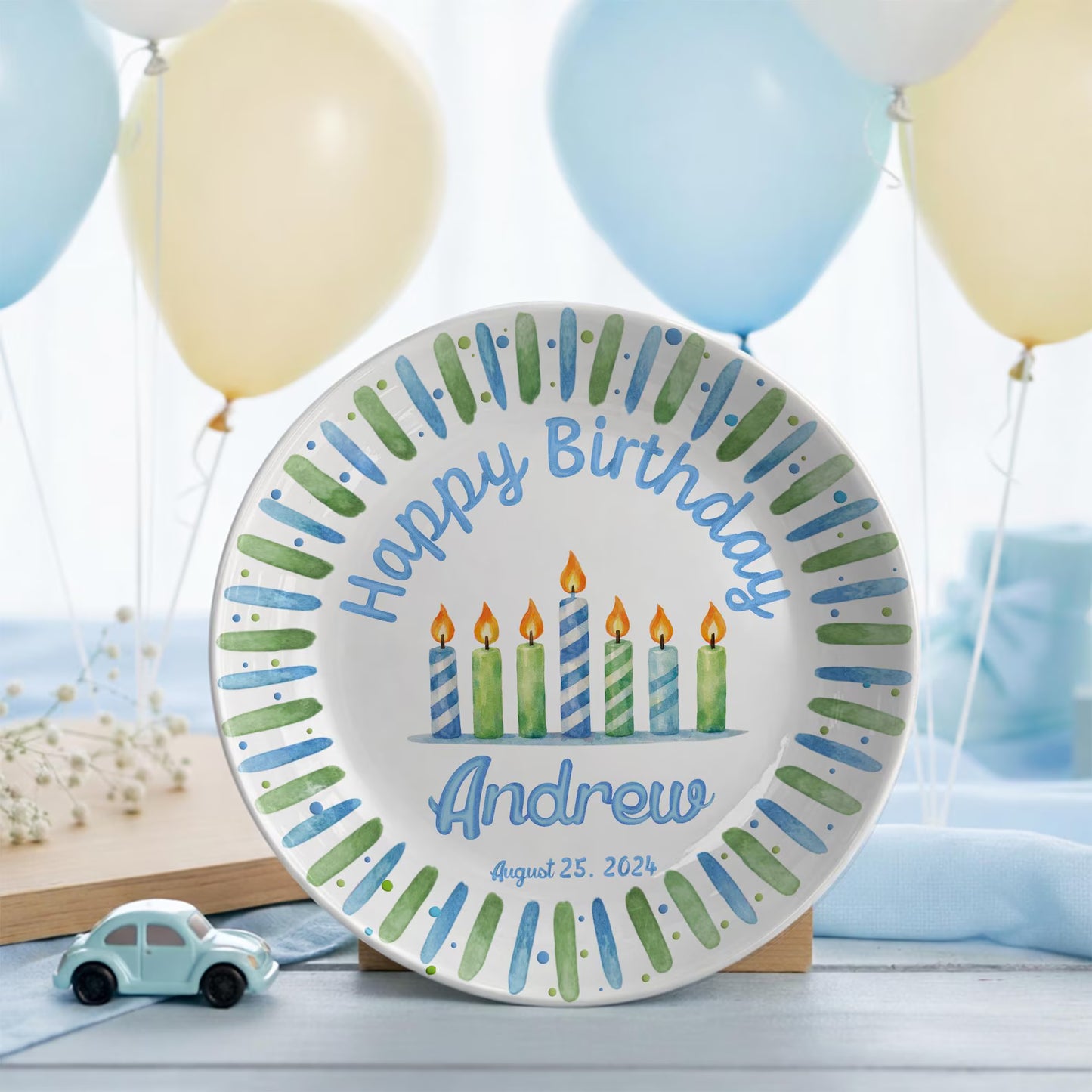 Personalized Birthday Plate Gift P1139QZ0