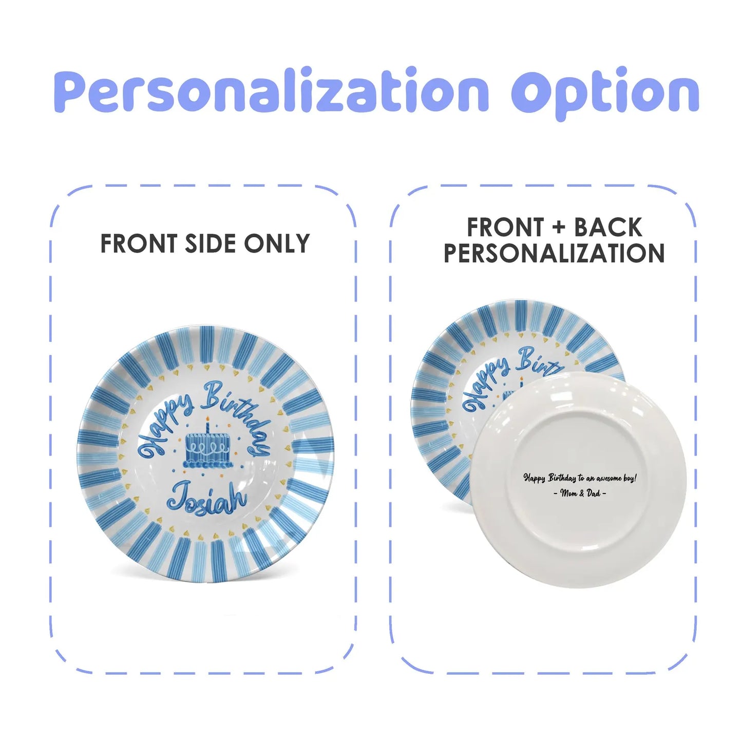 Personalized Birthday Plate Gift P1192GB0