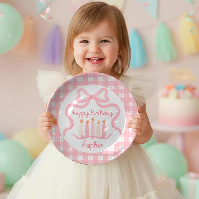 Personalized Birthday Plate Gift P119LYX0
