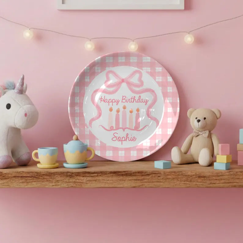 Personalized Birthday Plate Gift P119LYX0