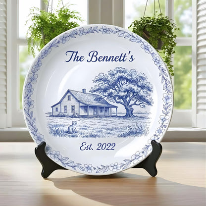 Personalized House Plate Decorative P1226SAR0