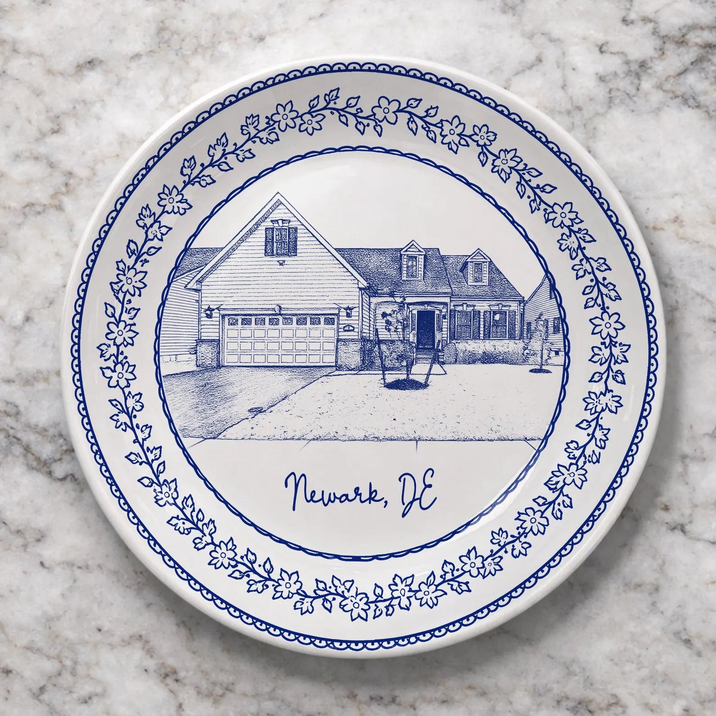 Personalized House Plate Decorative P126PED0