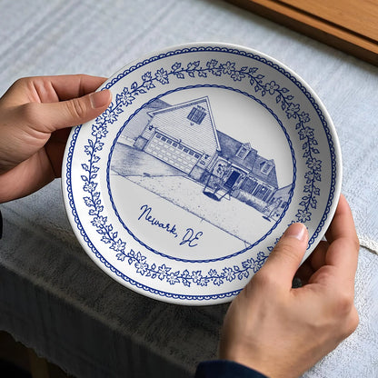 Personalized House Plate Decorative P126PED0