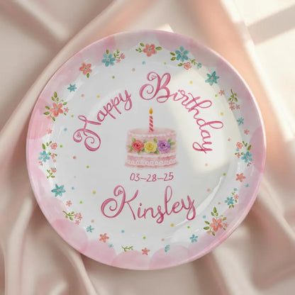Personalized Birthday Plate Gift P130WKQ0
