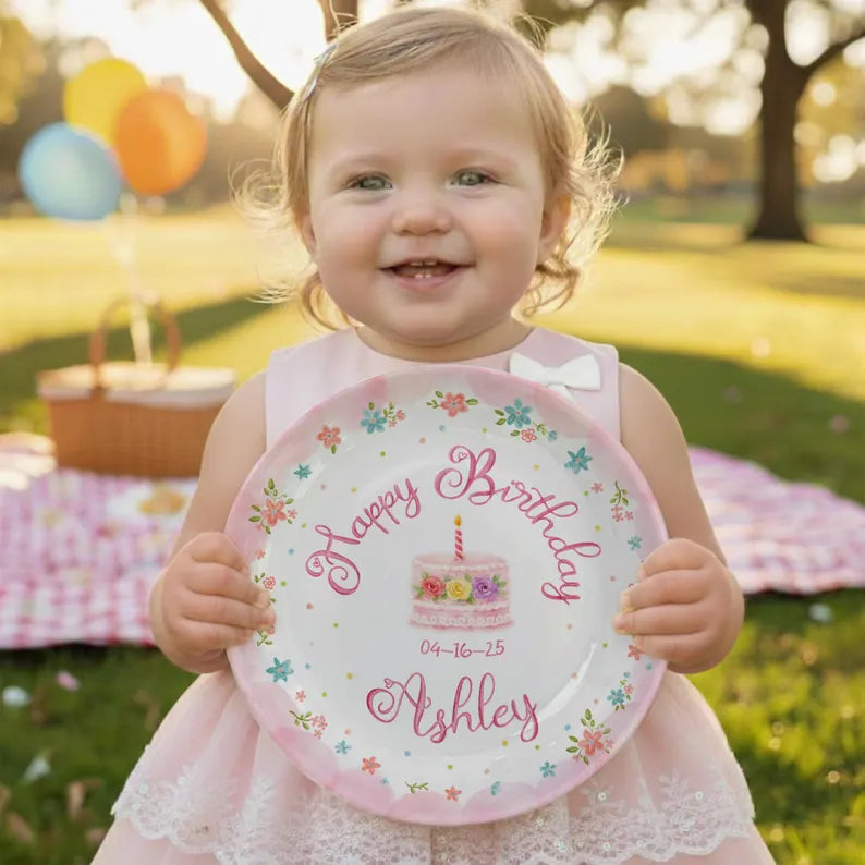 Personalized Birthday Plate Gift P130WKQ0