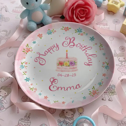 Personalized Birthday Plate Gift P130WKQ0