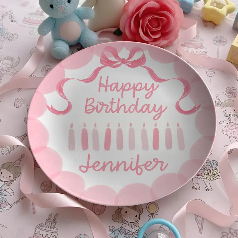 Personalized Birthday Plate Gift P13GMG0