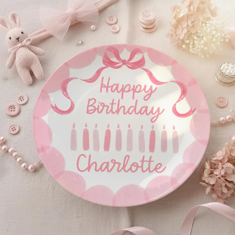 Personalized Birthday Plate Gift P13GMG0