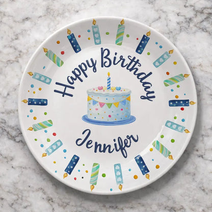Personalized Birthday Plate Gift P13JSC0
