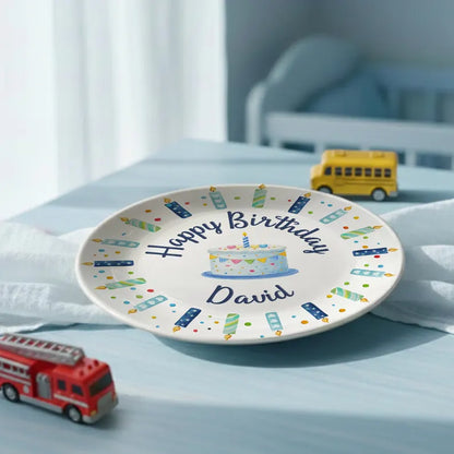 Personalized Birthday Plate Gift P13JSC0
