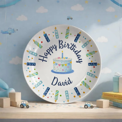 Personalized Birthday Plate Gift P13JSC0