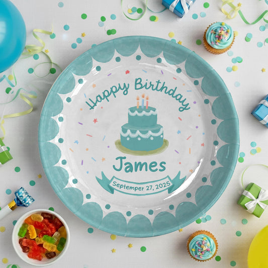 Personalized Birthday Plate Gift P165FZ0