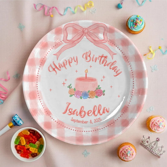 Personalized Birthday Plate Gift P16GMD0