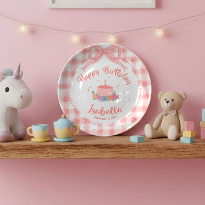 Personalized Birthday Plate Gift P16GMD0
