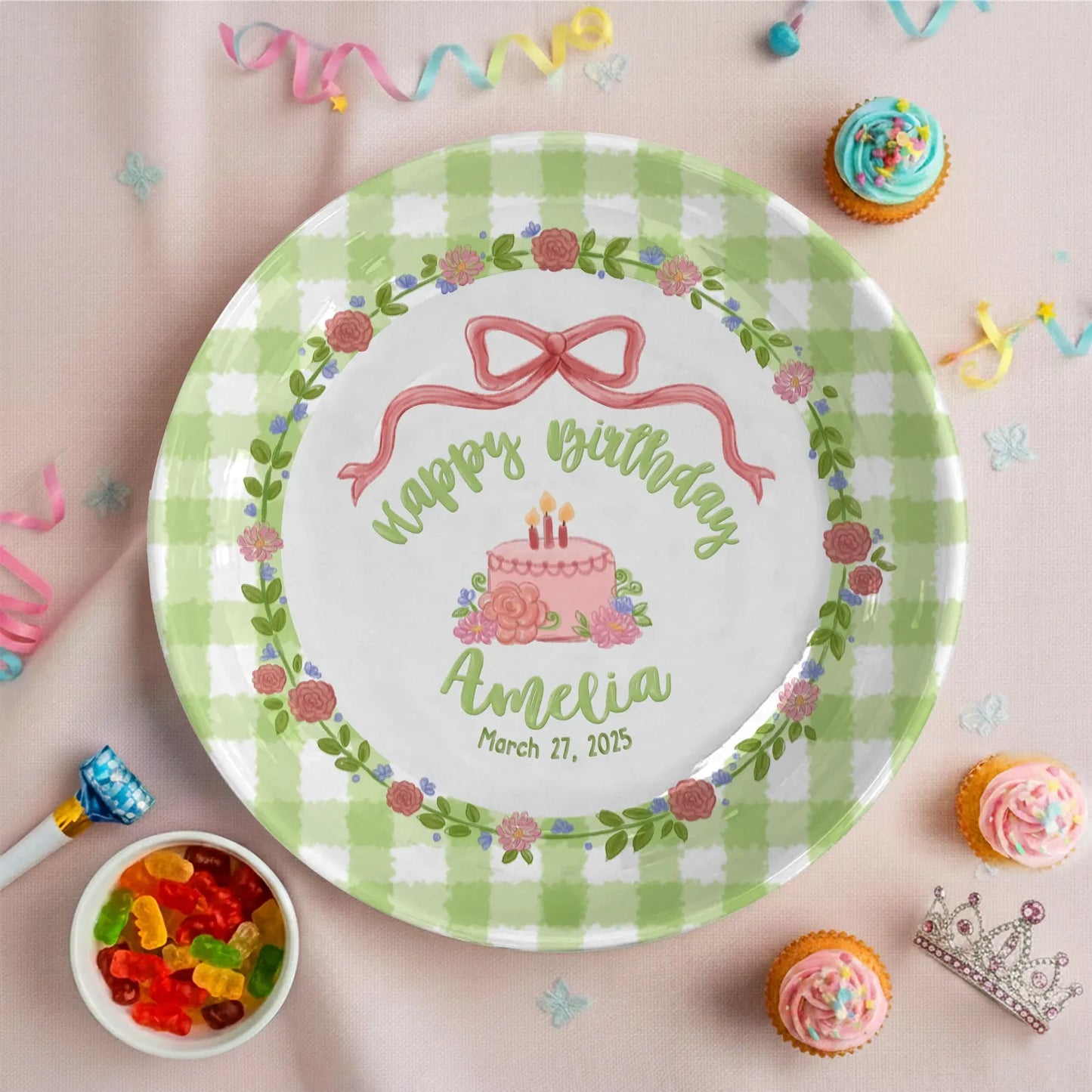 Personalized Birthday Plate Gift P16YEE0