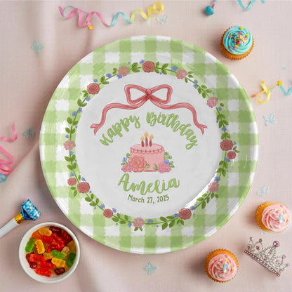 Personalized Birthday Plate Gift P16YEE0