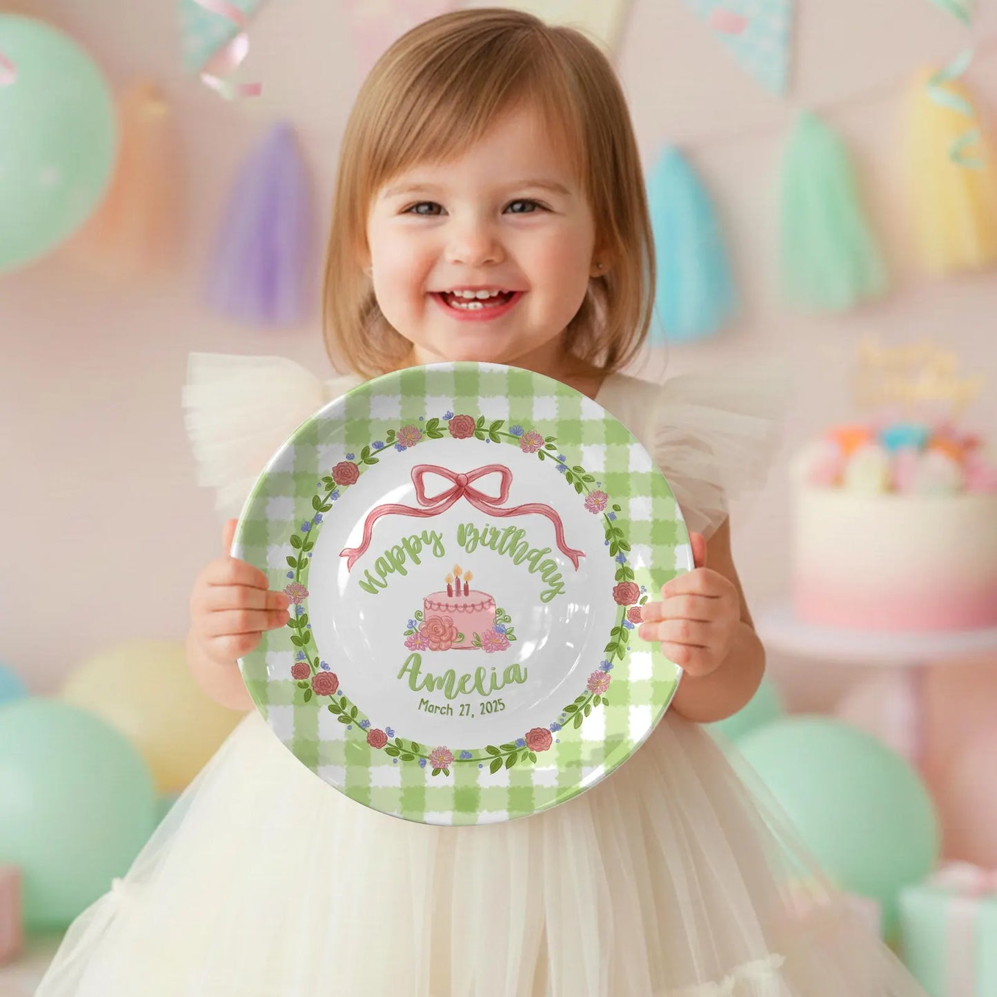 Personalized Birthday Plate Gift P16YEE0