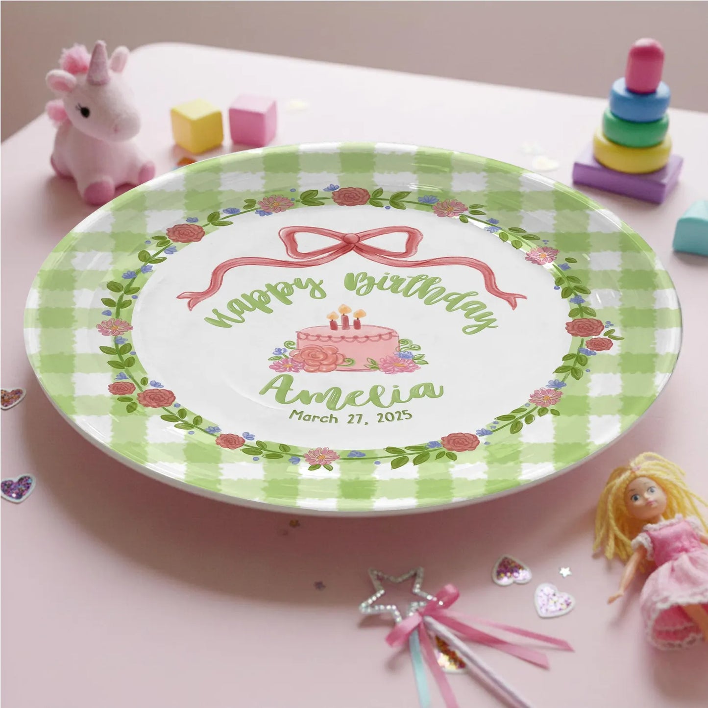 Personalized Birthday Plate Gift P16YEE0
