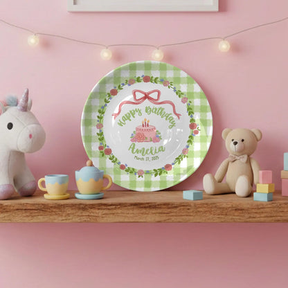 Personalized Birthday Plate Gift P16YEE0