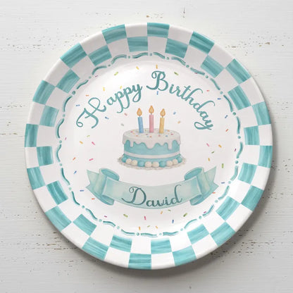 Personalized Birthday Plate Gift P197O10