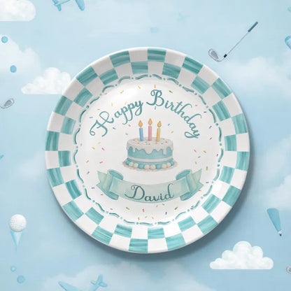 Personalized Birthday Plate Gift P197O10